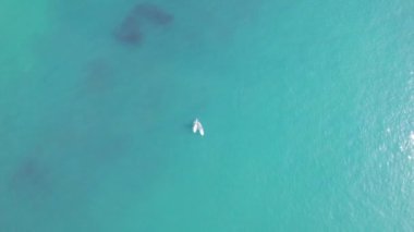 En İyi İngiliz Turist Çekimi ve İngiltere 'nin Durdle Door Sahili Okyanus Manzarası' ndaki En İyi Hava Görüntüsü Tekne Turu 'nun tadını çıkarıyor. 9 Eylül 2023 'te Drone' un Kamerası ile yakalanmış.