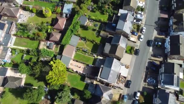 Luftaufnahme Von Central Luton City Und Der Innenstadt Von England — Stockvideo