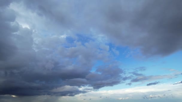 Time Lapse Footage Fast Moving Clouds England Brasil — Vídeo de Stock