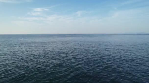 Лучший Вид Британский Ландшафт Вид Море Пляж Дардл Дoor Англии — стоковое видео