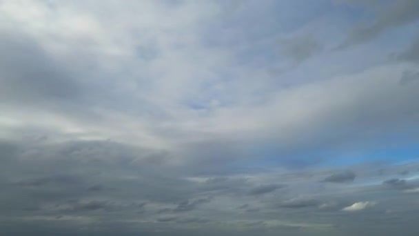 Time Lapse Beelden Van Mooie Wolken Stad — Stockvideo