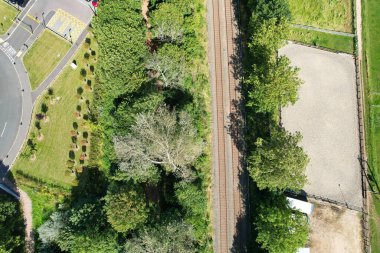 Aerial Milton Keynes İngiltere Şehri 21-8-23