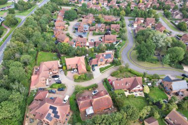 Aerial Milton Keynes İngiltere Şehri 21-8-23