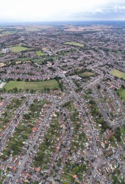 Hava Panoramik Güzel Panoramik Şehir Manzarası 24 Eylül 2023 'te çekildi.