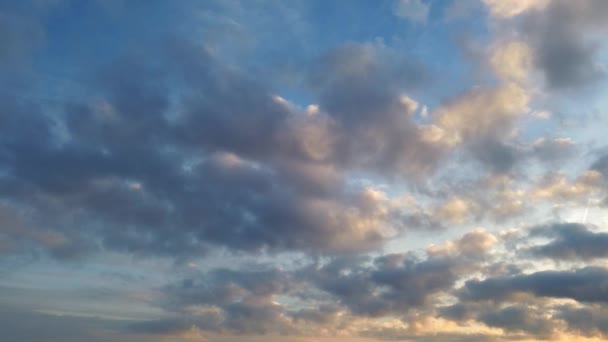 Vista Angolo Alto Più Bella Nuvole Drammatiche Cielo Sopra Luton — Video Stock