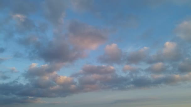Najpiękniejsze High Angle Widok Dramatyczne Chmury Niebo Nad Luton City — Wideo stockowe