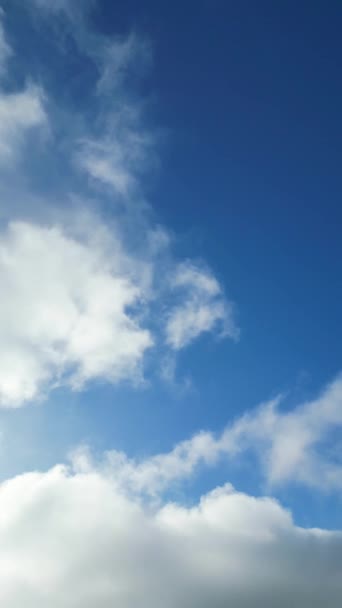 Sky Clouds Northampton England — Stock Video