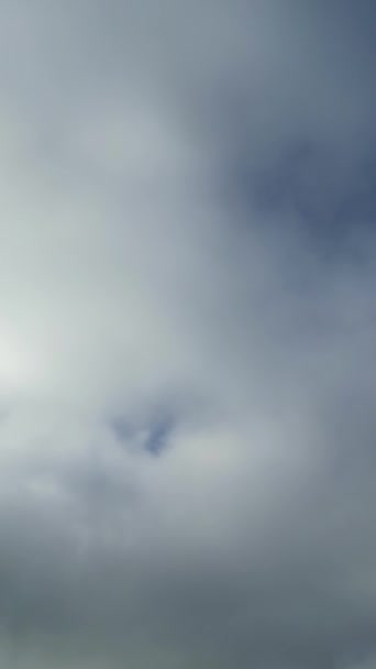 Sky Clouds Πάνω Από Northampton Αγγλία — Αρχείο Βίντεο