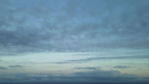 Dramatic Clouds City England Royaume Uni Sunrise Images Prises Avec — Video