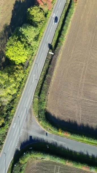 Flygbilder Från Brittiska Hemel Hempstead Town England Drone Camera View — Stockvideo