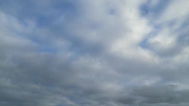 İngiliz Hemel Hempstead Kasabasının Hava Görüntüsü, İngiltere, Drone 's Camera View