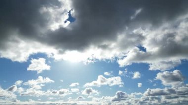 İngiliz Hemel Hempstead Kasabasının Hava Görüntüsü, İngiltere, Drone 's Camera View