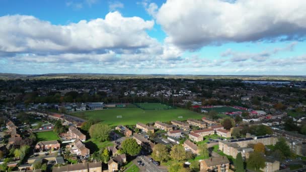 British Hemel Hempstead Town England Drone Camera View的空中影像 — 图库视频影像