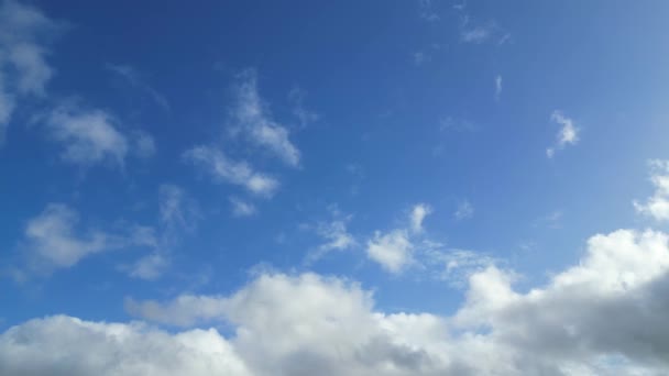 Imágenes Ángulo Alto Del Hermoso Cielo Las Nubes Sobre Inglaterra — Vídeo de stock