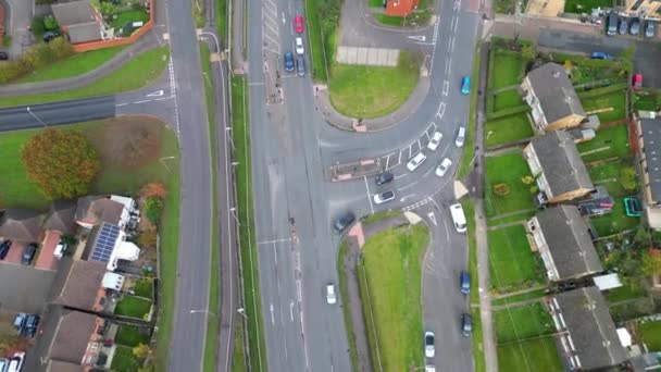 High Angle Time Lapse Footage Dunstable Town England Velká Británie — Stock video