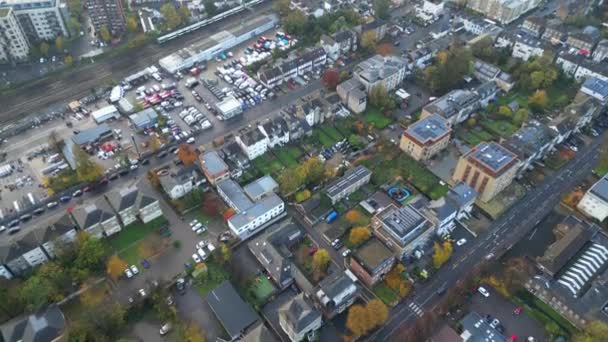 High Angle View West Croydon London Capital City Tour Durante — Vídeo de Stock