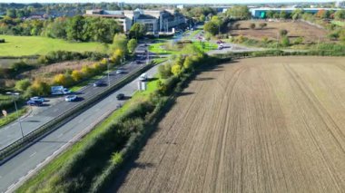 İngiltere 'nin Hemel Hempstead şehrinde kır manzarası