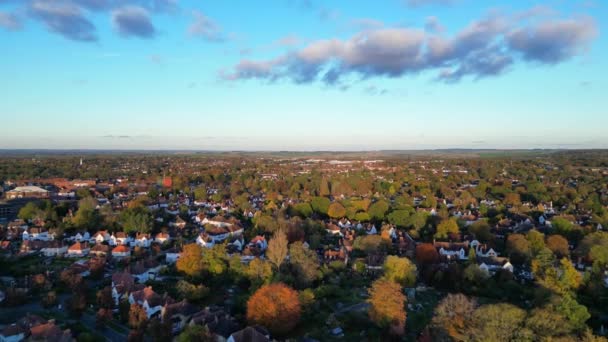 Letchworth Garden City England Velká Británie Listopadu 2023 — Stock video