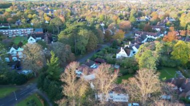 İngiltere 'nin Letchworth Garden City' si Büyük Britanya. 11 Kasım 2023