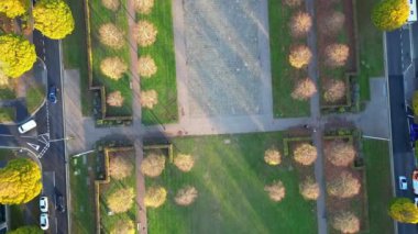 İngiltere 'nin Letchworth Garden City' si Büyük Britanya. 11 Kasım 2023