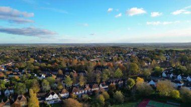 İngiltere 'nin Letchworth Garden City' si Büyük Britanya. 11 Kasım 2023