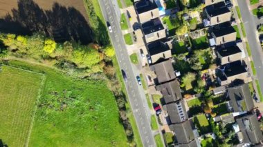 İngiltere 'nin Letchworth Garden City' si Büyük Britanya. 11 Kasım 2023