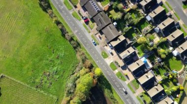 İngiltere 'nin Letchworth Garden City' si Büyük Britanya. 11 Kasım 2023