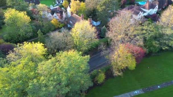 Letchworth Garden City England Britania Raya November 2023 — Stok Video