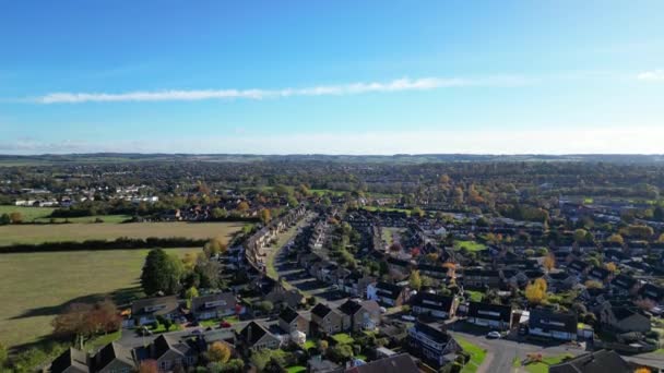 Letchworth Garden City England Wielka Brytania Wielka Brytania Listopada 2023 — Wideo stockowe