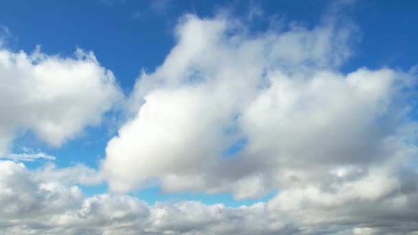 Dramatische Wolken Boven Engeland — Stockvideo