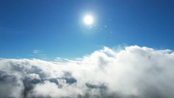 Drámai Felhők Anglia Felett — Stock videók