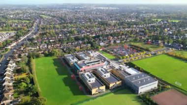 İngiltere 'nin Kuzey Doğu Luton Kasabası. 30 Ekim 2023