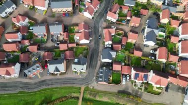 İngiltere 'nin Kuzey Doğu Luton Kasabası. 30 Ekim 2023