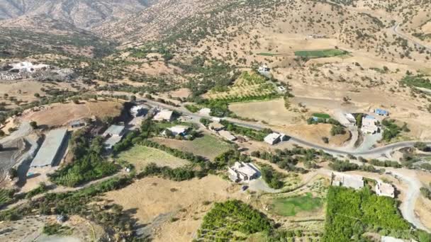 Riprese Aeree Montagne Colline Del Kurdistan Iraq Filmati Drone Media — Video Stock