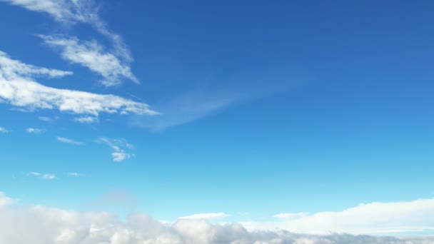 Acima Dramático Fast Moving Clouds Sobre Inglaterra Reino Unido — Vídeo de Stock