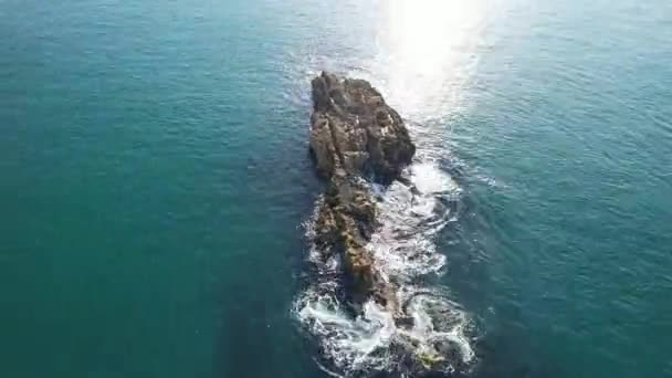 High Angle Time Lapse Imagine Oceanului Britanic Angliei Marea Britanie — Videoclip de stoc
