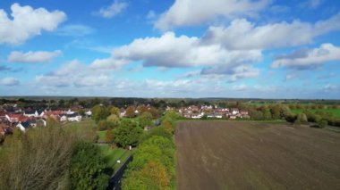 İngiltere, İngiltere 'nin Bedfordshire' daki İngiliz Köy Manzarası.