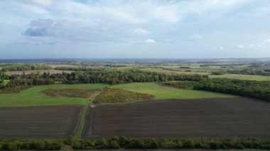 İngiltere, İngiltere 'nin Bedfordshire' daki İngiliz Köy Manzarası.