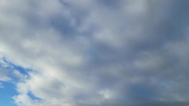 Sky Clouds Hemel Hempstead England — Stock video