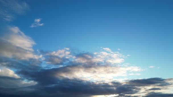 Hemel Hempstead Ngiltere Üzerinde Gökyüzü Bulutlar — Stok video