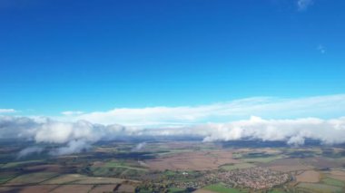 Hızlı Hareketli Dramatik Bulutların Keskinhoe Alkışları Üzerine Zaman Hızı Görüntüsü İngiltere