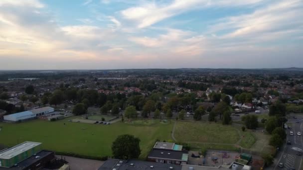 Luftaufnahme Von British City England — Stockvideo
