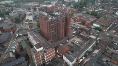 İngiltere, İngiltere 'deki British City' nin hava hızlandırılmış görüntüleri.