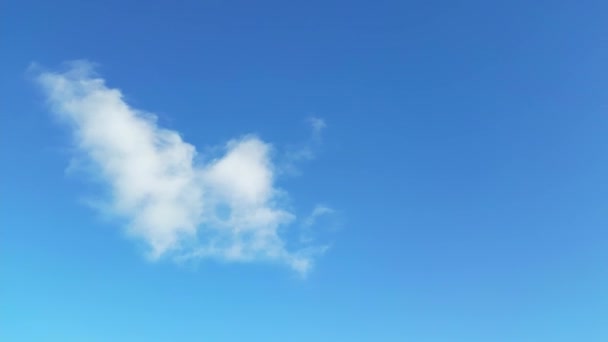 Nuvens Bonitas Vista Céu Sobre Inglaterra — Vídeo de Stock