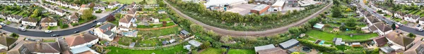 Повітряний Панорамний Вид Гітчін Хартфордшир Англія Сполучене Королівство Жовтня 2023 Ліцензійні Стокові Фото