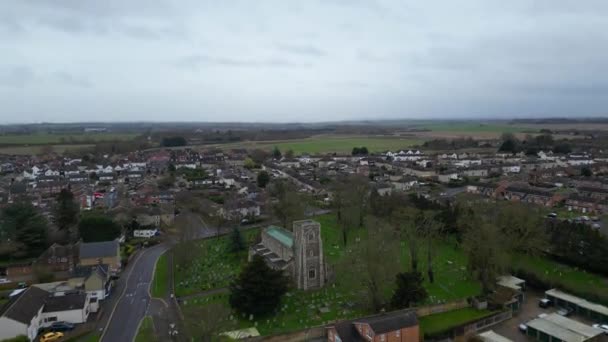 Arlesey Town Angleterre Royaume Uni Séquence Été Capturée Pendant Jour — Video