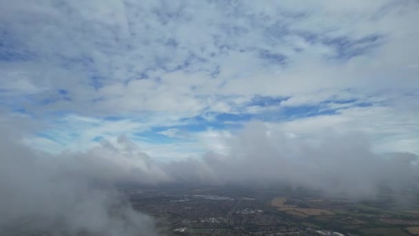 Time Lapse Filmagem Nuvens Dramáticas Movimento Rápido — Vídeo de Stock
