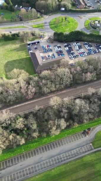 Aerial Footage Watford City England Inglés Marzo 2024 — Vídeos de Stock