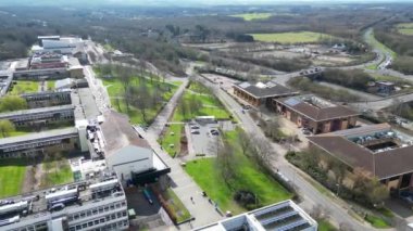 Merkez Hatfield Şehri ve Hertfordshire, İngiltere, İngiltere. 9 Mart 2024