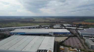 Merkez Hatfield Şehri ve Hertfordshire, İngiltere, İngiltere. 9 Mart 2024